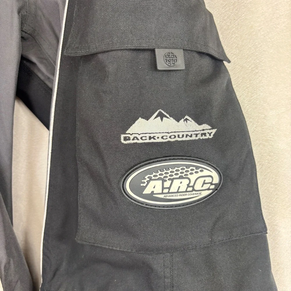 ARC Mens Riding Pants Back-Country Black Advanced Rider Coverage Motorcycle 36 - Picture 8 of 15
